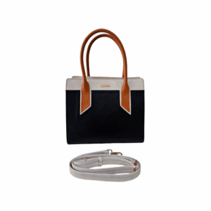 Cartera Luisa Tote en Cuero Genuino Negro ✨