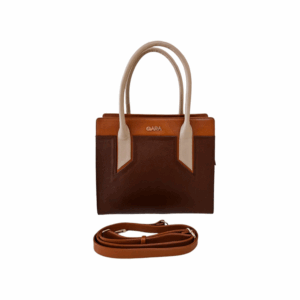 Cartera Luisa Tote en Cuero Genuino Marrón ✨