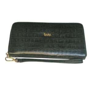 Billetera Nicol Verde Croco