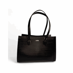 Tote Porta Laptop Kate Croco Negro
